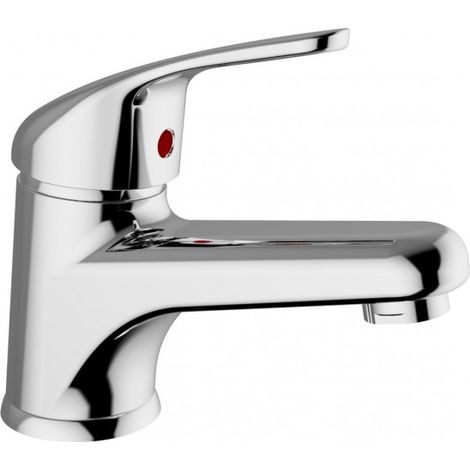 Miscelatore per lavabo in ottone cromato - Teorema Golf Plus (1/4)