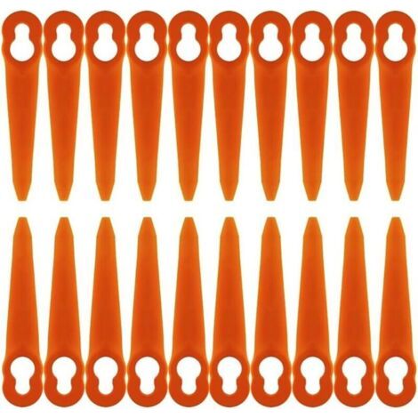 BUNTHAUS 100 lames pour Stihl PolyCut 2-2 PolyCut 3-2, FSA 45 FSA 57 FSE 52, lames en plastique pour tondeuse sans fil Stihl