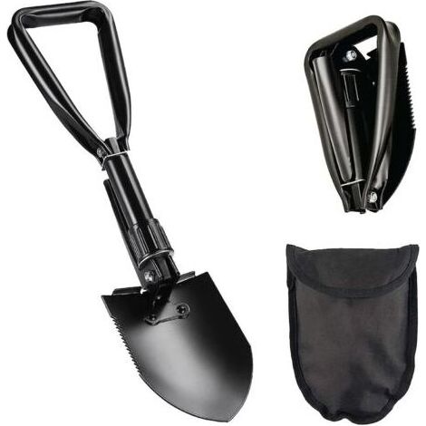 Pelle Pliante - Acier - Pour Camping Jardin Randonnée - 1 Pièce (1/5)
