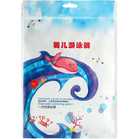 Couches de bain jetables XXL pour bébés, imperméables, anti-fuites, respirantes, natation tout-petits (1/5)