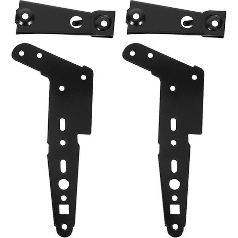 Connecteur de canapé couleur sable, lot de 2, clip de canapé universel combiné, quincaillerie métallique robuste (1/5)