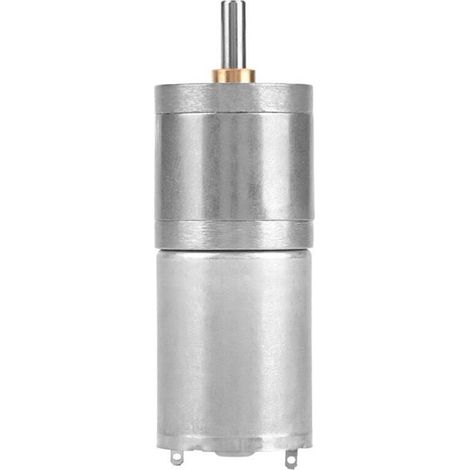 1 pièces 25mm DC 12V 25GA-370 moteur à engrenages en métal à basse vitesse pour serrure électronique (1/4)
