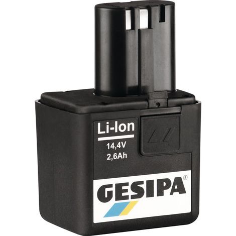 Gesipa Li-Ionen-Schnellwechsel-Akku, Kapazität: 4,0 Ah (1/2)
