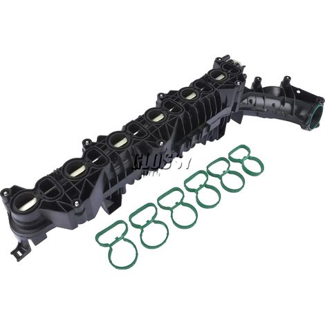 Colector de admisión, longitud 8477029-8596319, compatible con motor diésel de 3.0L, diseño de 5 capas, números de pieza intercambiables 2015-2019, material de polímero de ingeniería. (1/5)