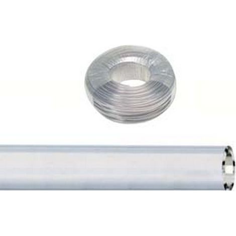 1RT TUBO LIVELLA CRISTALLO ALIMENTARE TRASPARENTE -  mm.10 / 14 rotolo mt.50