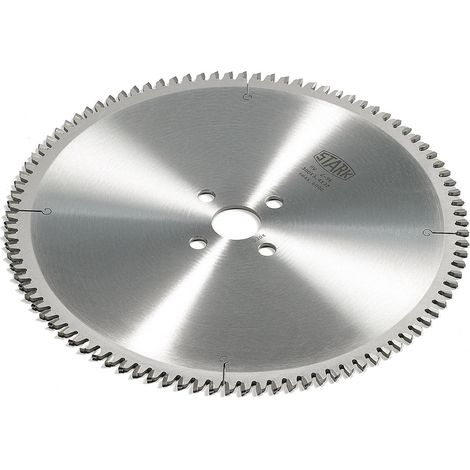 Lame de scie circulaire pour aluminium dia. 400x3,6/2,8x32 mm angle négatif 96 dents en carbure MW-Tech CZBA400T96