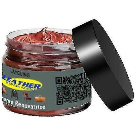 50 g de mastic épais pour réparer le cuir, pour combler les trous, les éraflures, les fissures et les rayures. (1/5)