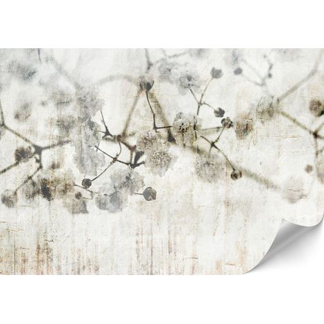 Papier peint intissé standard - 100 x 70 cm - Style scandinave - Fleurs Papier peint intissé standard - 150 x 105 cm - Style scandinave - Fleurs (1/4)