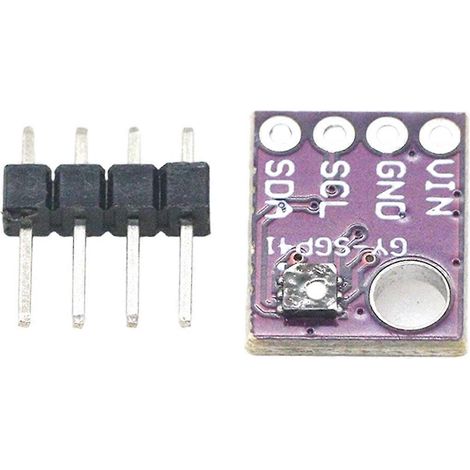 Capteur de qualité de l'air SGP41 SGP40 SGP30, puce de détection numérique des COVT, compatible avec la carte de démonstration Arduino GY-SGP41 (1/5)