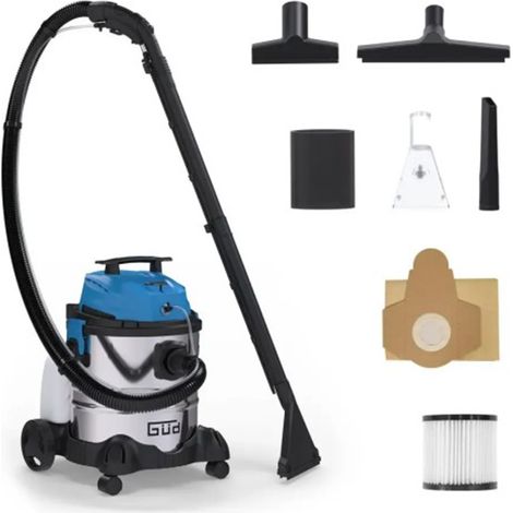 Güde Waschsauger Nass-Trockensauger mit 1,6 kW Motor und 20 l Behälter (1/5)
