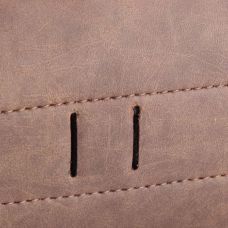 Retro Universal Motorrad-Satteltasche aus braunem PU-Leder, Braun (1/5)