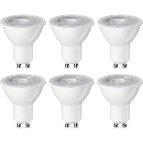 Lot de 6 ampoules spot LED E27 4.7 W (équivalent 50 W) Blanc Intensité non variable (1/5)
