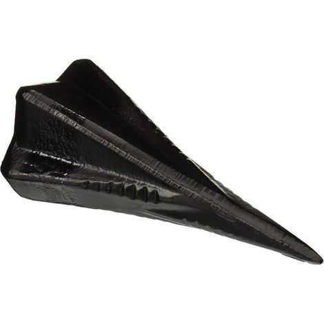 Diamantgeschliffener Spaltkeil, robuster 4-Wege-Holzspalter aus Stahl zum Fällen und Spalten von Holz – Schwarz, 2,3 kg (1/5)