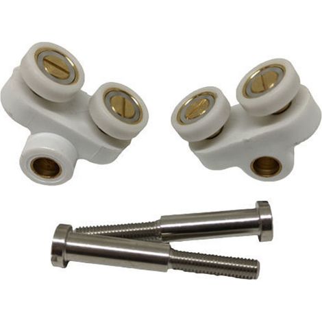 Ricambio kit 2 carrelli con ruote per doccia Galassia/PS Megius A20009/1 (1/2)