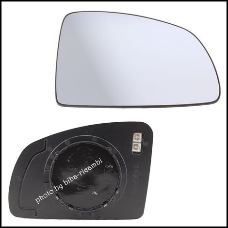 Piastra specchio retrovisore termico lato dx-passeggero opel meriva a