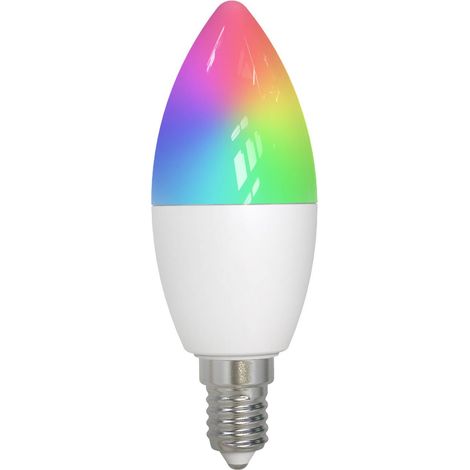 LED E14 smart-LED "LED-E14-Lampe Kerze" aus syntetmaterial von LUUMR