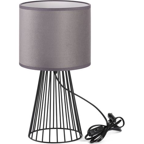 Lampada Tornado asbg velluto grigio (1/5)