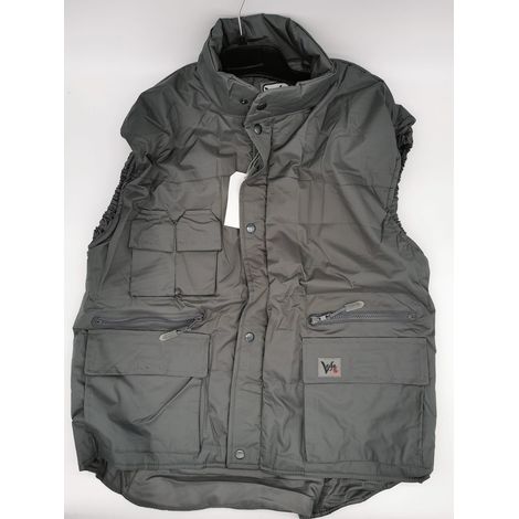 GILET MULTI TASCHE MODELLO COMFORT DA LAVORO COLORE GRIGIO VEGA XL