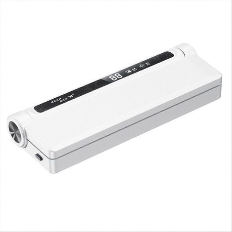 Kompaktes automatisches Vakuumiergerät für den Hausgebrauch, mit 20 Vakuumbeuteln, kompatibel mit Geräten zur Lebensmittelkonservierung (EU-Stecker). (1/5)