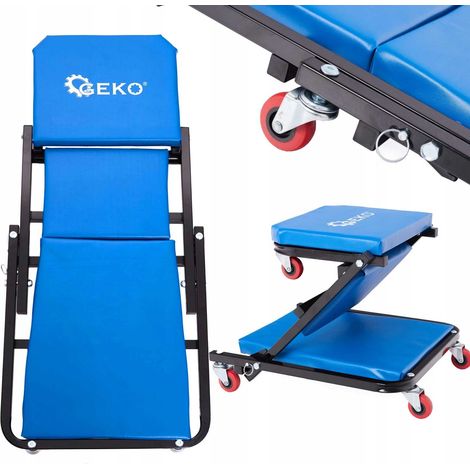 Sgabello/panca da officina 2 in 1 930x420x120mm geko (1/5)