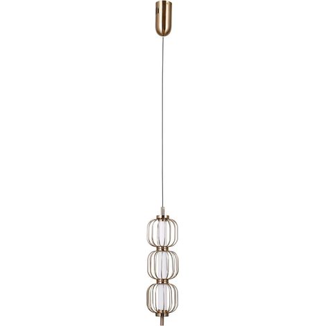 Pedro LED-Hängeleuchte gold italux PND-34405-3V-HBR (1/3)