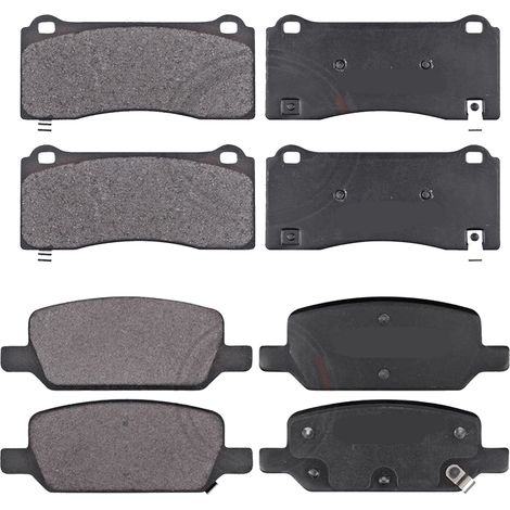 KIT PASTIGLIE FRENO ANTERIORI E POSTERIORI compatibile con SUZUKI SX4 TRE VOLUMI (GY,RW) / PASTIGLIE FRENANTI AUTO OEM P 23 126  P 23 105,P 79 027 / SOSTITUZIONE DIRETTA / BASSA POLVERE / SILENZIOSO
