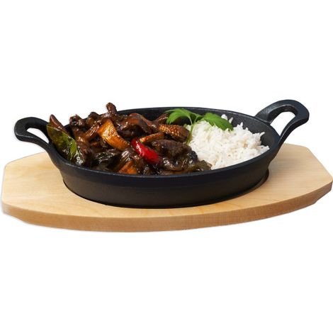 Plat en fonte 210x150 mm - Stalgast