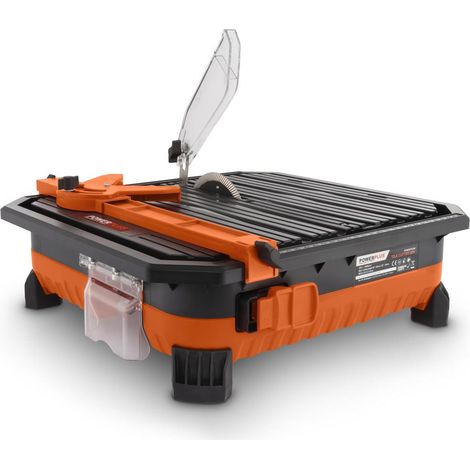 Dual Power Coupe-Carrelage sans Fil POWDP75100 - Machine de Découpe Carreaux 20V - Table 390x365 mm - Disque Ø 110 mm - 1 Accessoire (1/5)