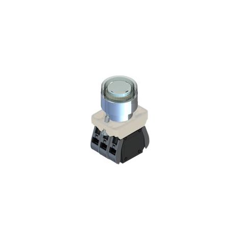 Unité complète de bouton-poussoir lumineux 24V ( Prix pour 1 )