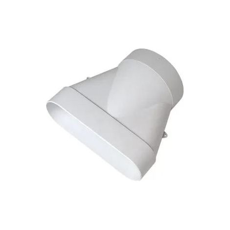 Conector VMC de PVC mixto - Ø125 - 60x200 oblongo