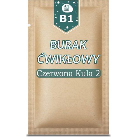 51 graines de betterave rouge B01, sachets de 2 x 10 g