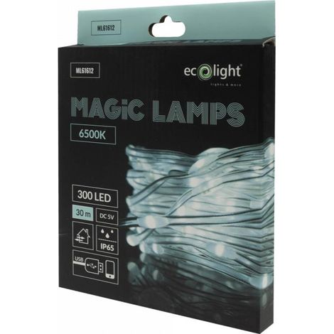 LUCI MAGICHE 300 LED 6500K 30M DC5V                                                                      - Luce FREDDA