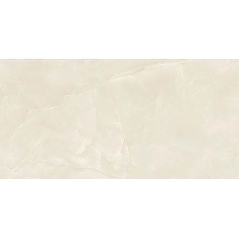Carrelage effet Onyx Blanc Opalin 120x60x0,9 cm Brillant Nerolio - Sol et mur intérieur (vendu par carton de 1,44 m²) - RO'MA CARRELAGE