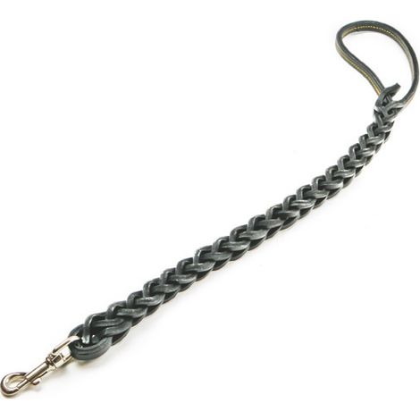 Utilia Pet GUINZAGLIO IN CUOIO TRIPLA TRECCIA cm. 75 col. Assortiti