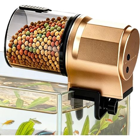 Automatischer Fischfutterautomat, automatischer Futterspender (1/5)