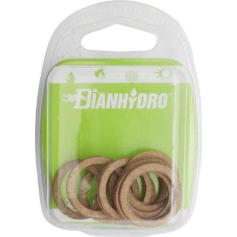 + GUARNIZIONI DI TENUTA IN CUOIO BLISTER pz.10 (14.5x9x2) 3/8&quot