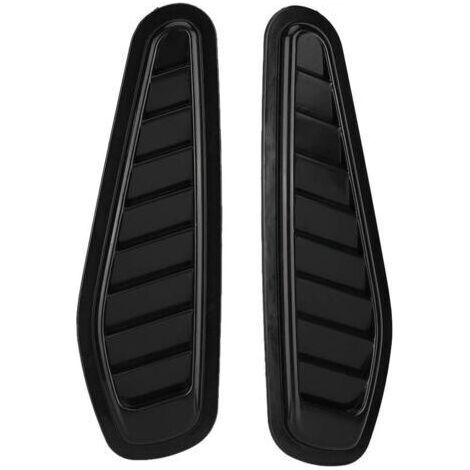 Grilles d'aération universelles pour voiture, 2 pièces, couvercles de ventilation pour capot, pièces de rechange (1/4)
