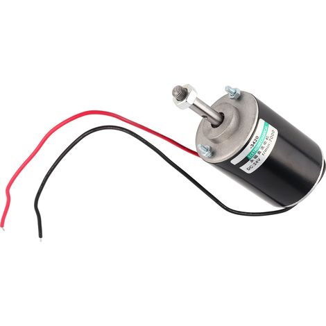 12/24V 30W Hochgeschwindigkeits-Dauermagnet-Gleichstrommotor mit Permanentmagnet für DIY-Generatoren (24V 7000 U/min) (1/5)