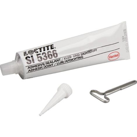 Mastic Loctite Silicomet AS 310, Transparent, Tube 100 g, +250°C max ( Prix pour 1 ) (1/2)