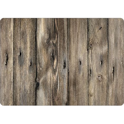 Rechteckiges Tischset 29×42 cm, Walnussmuster – ökologischer Filz, waschbar bei 40 °C, Bertoni (1/4)