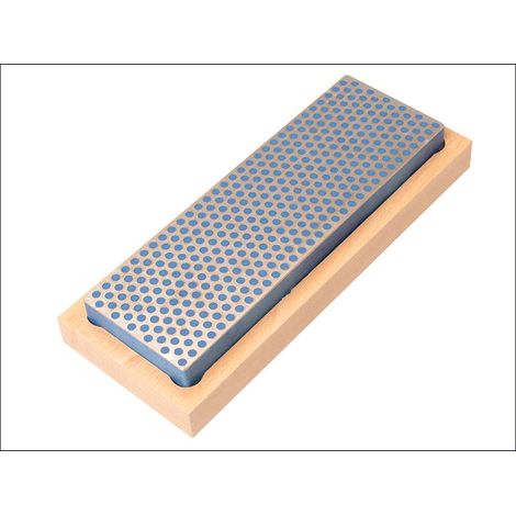 Diamond Whetstone 150mm Wooden Box Blue 325 Grit Coarse DMTW6C (1/2)