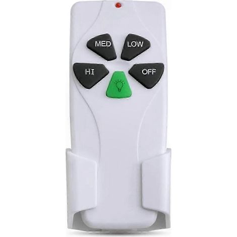 Télécommande de ventilateur de plafond avec variateur de lumière, contrôle universel 3 vitesses pour modèles compatibles (1/5)