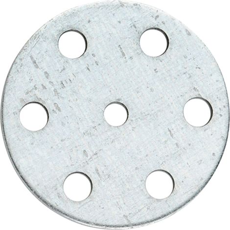 Rondelle métallique pour la fixation de treillis métalliques ou de membranes d’étanchéité pour pistolet à gaz Seau de 1000pcs (1/2)