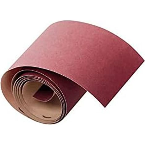 CARTA VETRATA ABRASIVA SPAZIATA VETRO GRANA 40 120mmx5mt GB55 GRINDING