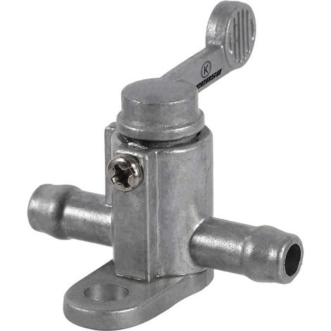 Robinet d'Essence, Keenso 5/16 '' en Ligne ON/OFF Interrupteur d'Essence Robinet à Gaz Réservoir de Carburant Commutateur 8mm 5/16 '' Universel