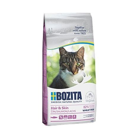 Bozita Cheveux et Peau Sans Céréales au Saumon 2 kg