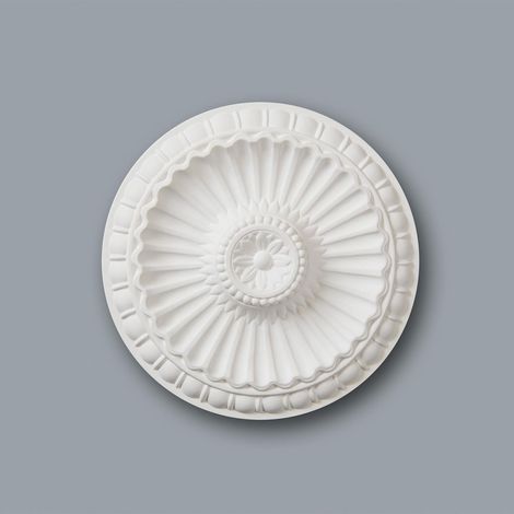 Ceiling Rose Medallion Floral Decor Classic Ornate Light Chandelier Feature