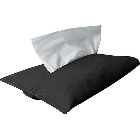 Porte-mouchoirs pour voiture - Support boîte à mouchoirs pour console centrale - Rangement essuie-tout auto (1/5)