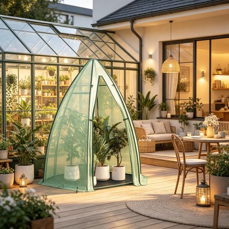 serre à tomates, tente de jardinage, petite serre, serre (uniquement avec serre) (1/5)