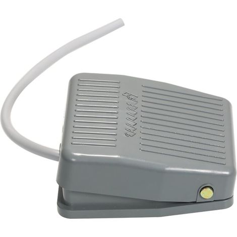 Interrupteur à pédale électrique SPDT TFS-201, alimentation CC 5-48 V / CA 24-250 V, 10 A, commande momentanée NO/NF, interrupteur à verrouillage avec réarmement (1/5)